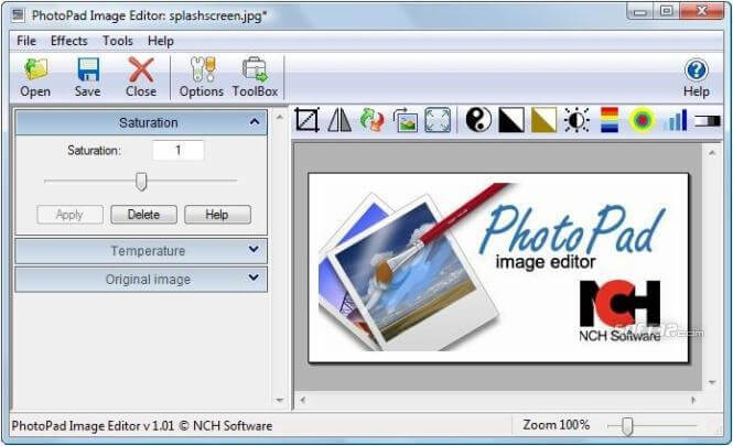 for mac download NCH PhotoPad Image Editor 11.51