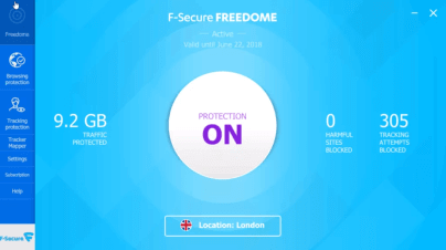 download the new version F-Secure Freedome VPN 2.69.35