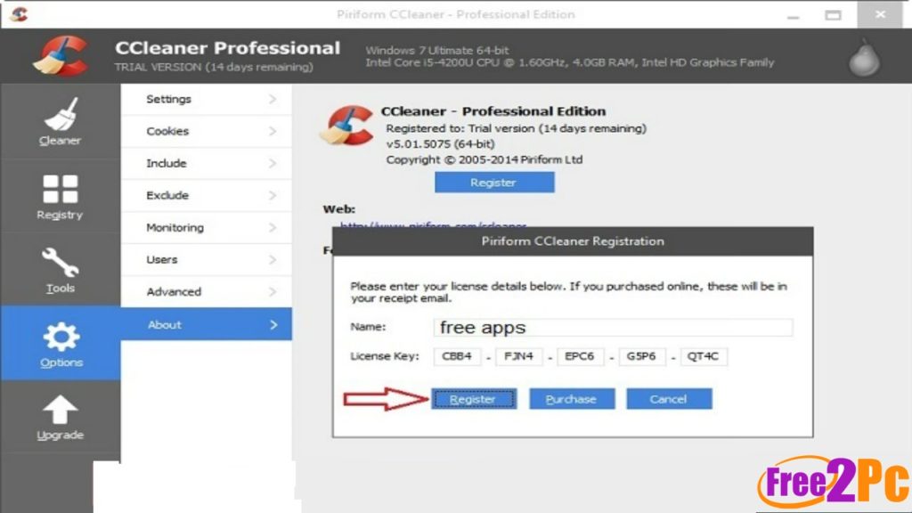 download the last version for windows CCleaner Professional 6.14.10584