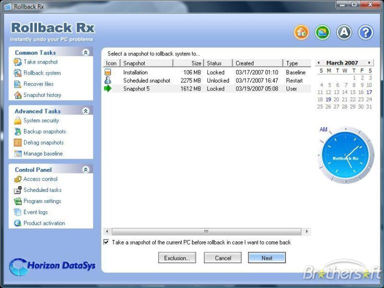 Rollback Rx Pro 12.5.2708923745 instal the new version for windows