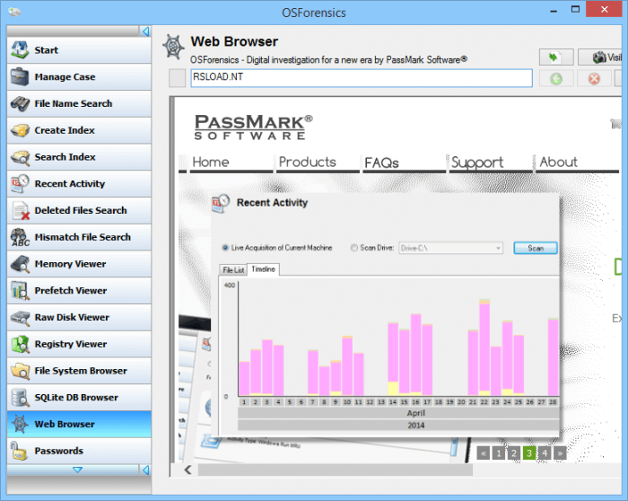 PassMark OSFMount 3.1.1002 downloading