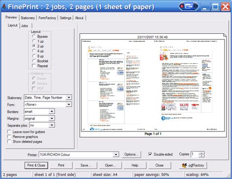 download the last version for mac FinePrint 11.40