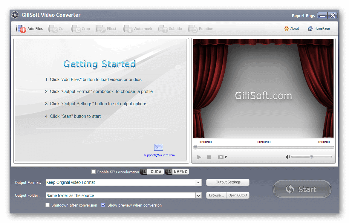 instaling GiliSoft Video Converter 12.1