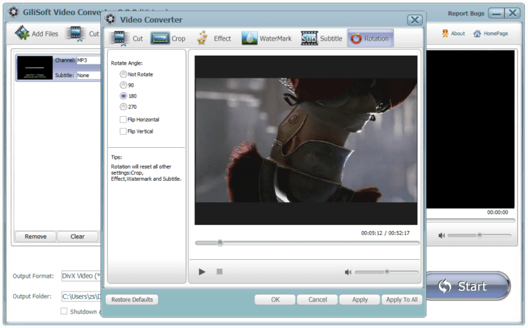 GiliSoft Video Converter 12.1 for ios instal