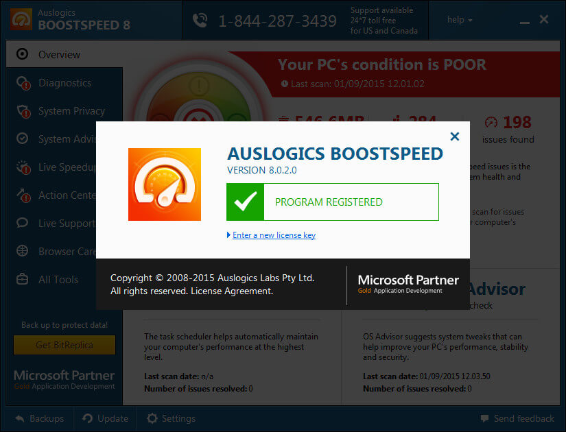 Auslogics BoostSpeed 13.0.0.5 for mac download