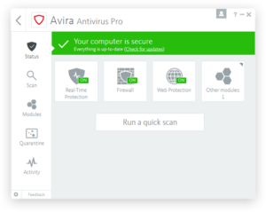 Avira ANtivirus Pro Serial Key With Full Crack