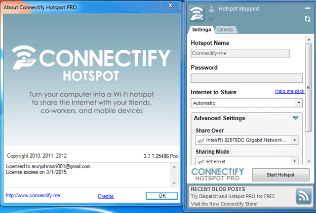 connectify hotspot 2021 license key