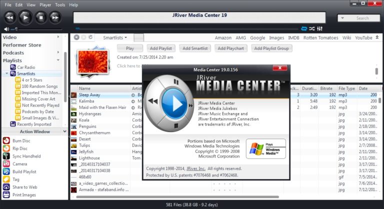 JRiver Media Center 31.0.61 for windows instal