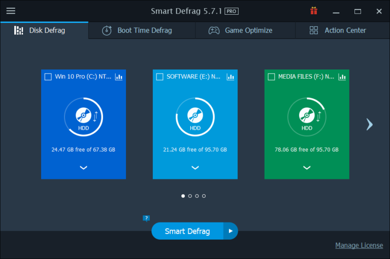 download the new version for windows IObit Smart Defrag 9.1.0.319