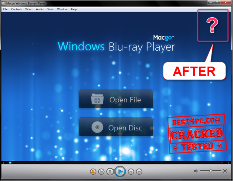 macgo windows blu ray player registration key