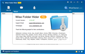 Wise Folder Hider Pro Crack