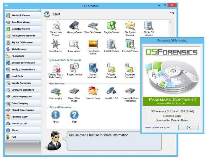 PassMark OSForensics Professional  Crack With Key [latest]