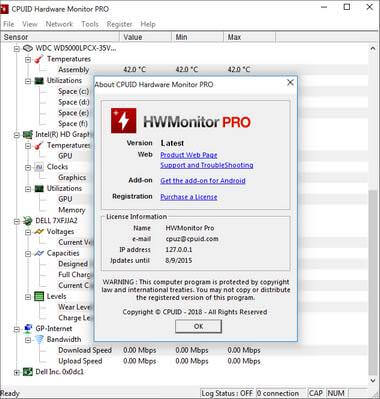 HWMonitor Pro 1.53 for mac instal free