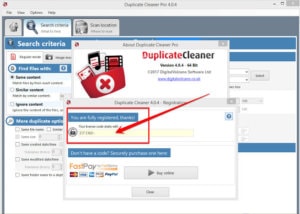 duplicate cleaner pro License Key 2020 