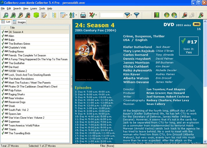 Movie Collector Pro 23.2.4 for windows download