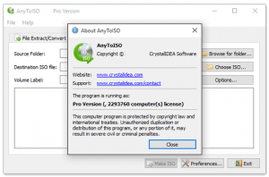 AnyToISO Professional 3.9.6 Build 670 With Crack [Latest 2021]