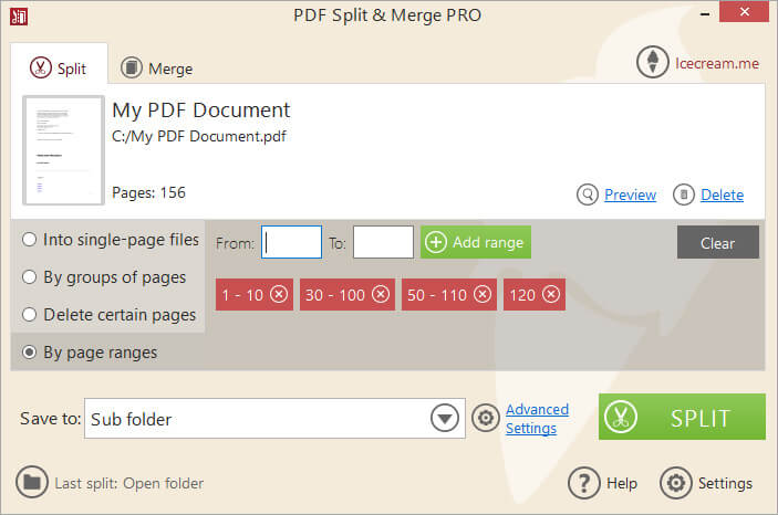 Icecream PDF Split Merge Pro  Crack + License Key [2024]