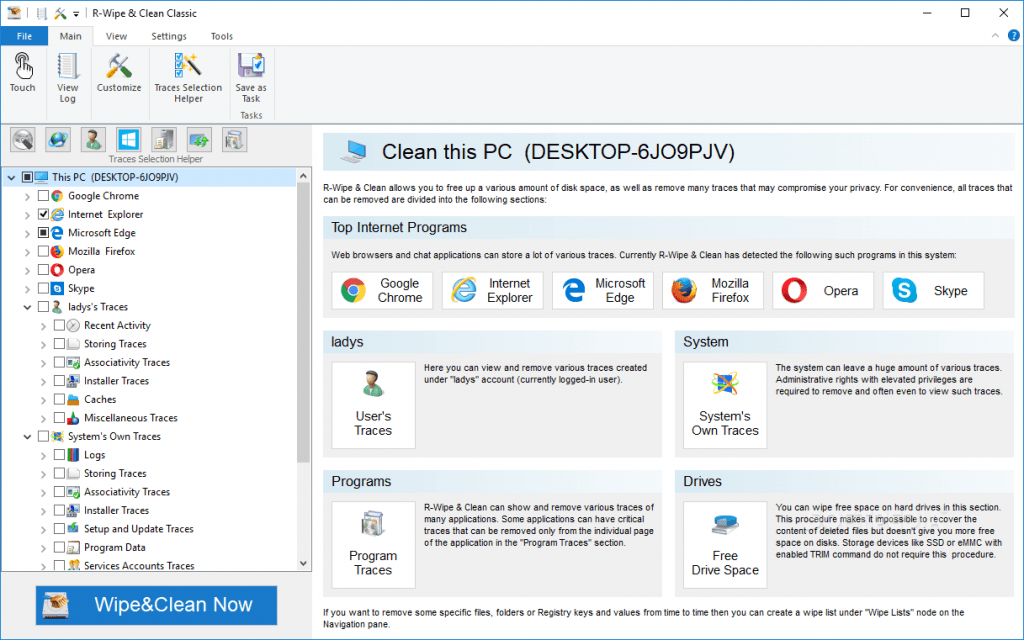 R-Wipe & Clean 20.0.2414 for windows download free