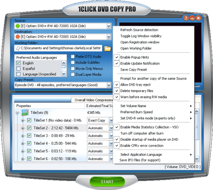 1CLICK DVD Copy Pro 7.1.0.1 Crack With Activation Code [2024]