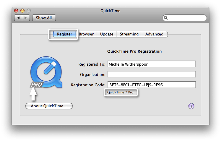 QuickTime Pro 7.8.4 Crack With Registration Code [Latest 2024]