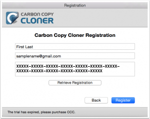 Carbon Copy Cloner Crack Download