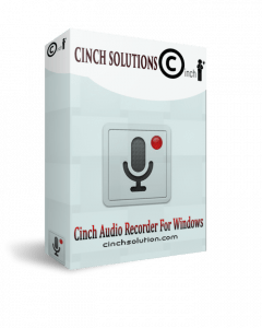 Cinch Audio Recorder crack Free Download