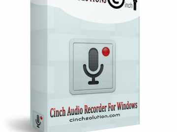 Cinch Audio Recorder crack Free Download
