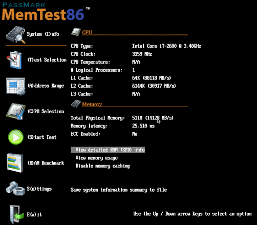 download the new for mac Memtest86 Pro 10.6.2000