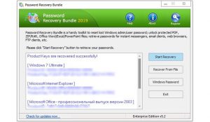 Password Recovery Bundle With Crack Download [Latest]