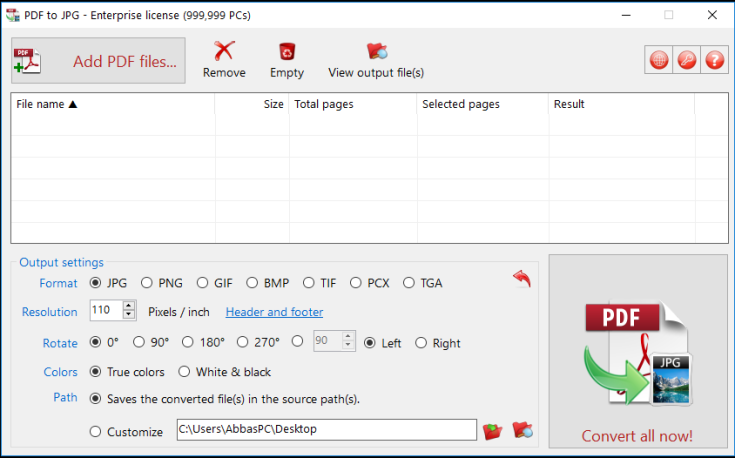 TriSun PDF to JPG  Crack + License Key [Latest 2024]