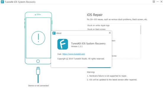 TunesKit iOS System Recovery  With Crack Download [Latest]