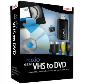 Roxio Easy VHS to DVD Plus 4.0.8 Crack With Serial Key [2024]