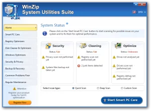 WinZip System Utilities Suite 4.0.3.4 + Crack [Latest 2024]