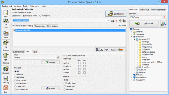 free downloads Personal Backup 6.3.7.1
