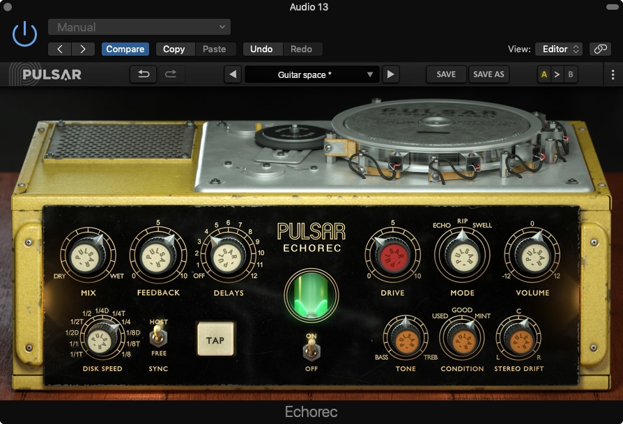 Pulsar Audio Pulsar Echorec 1.6.6 Crack With License Key [2024]