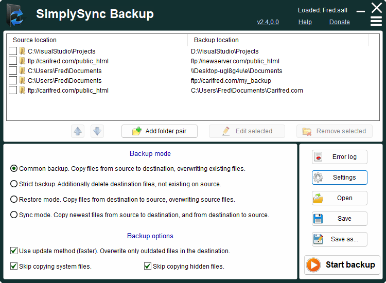 SimplySync Backup  Crack + License Key [Latest] 2024