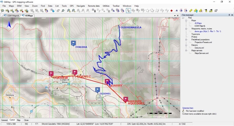 download the new version for iphoneOkMap Desktop 17.10.6