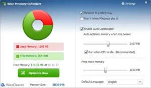 Wise Memory Optimizer 4.2.0.125 Crack With License Key [2024]