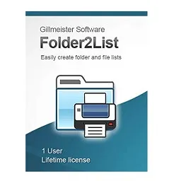 Gillmeister Folder2List 3.30.2 Crack + Keygen [Latest 2024]