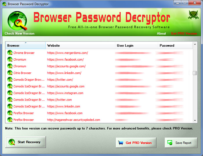 Browser Password Decryptor  With Crack Download [Latest]