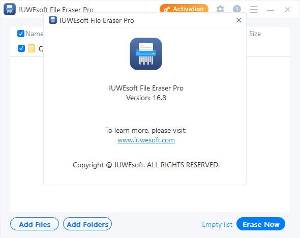 IUWEsoft File Eraser Pro  Crack With License Key [Latest]