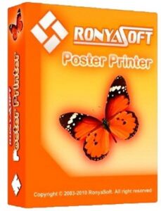 RonyaSoft Poster Printer 3.2.24 Crack + License key 2024 [Latest]