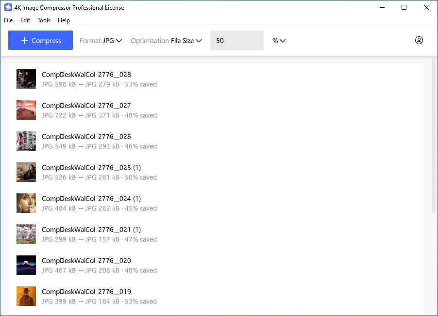 4K Image Compressor  Crack With License Key [2024]