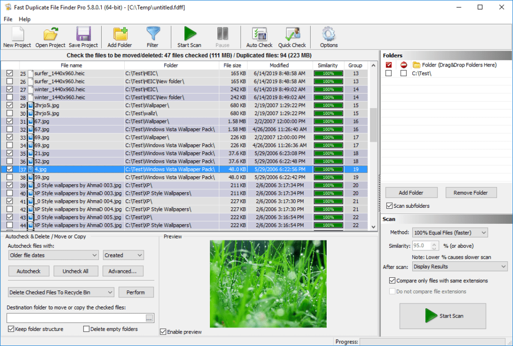 Fast Duplicate File Finder 6.5.0.5 Crack + License Key [2024]