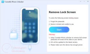 TunesKit iPhone Unlocker 2.6.0.11 Crack + License Key [2024]