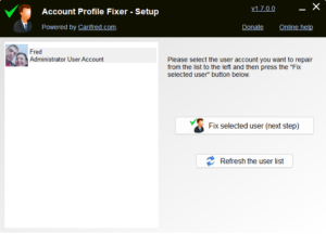 Account Profile Fixer 1.7.0.0 With Crack Free Download [Latest]