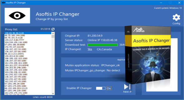 Asoftis IP Changer Full Crack + Keygen Free Download [Latest]