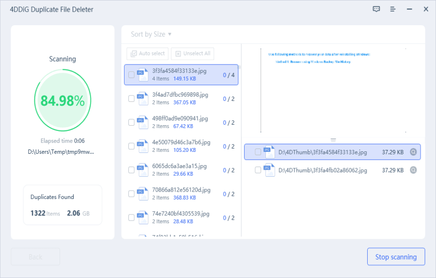 4DDiG Duplicate File Deleter  Crack + License Key [2024]