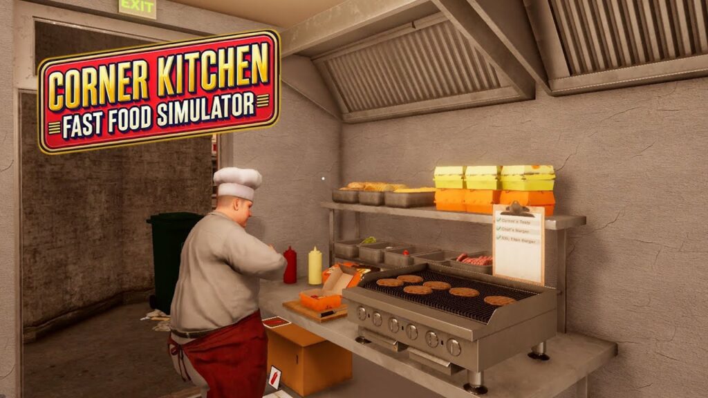 Corner Kitchen Fast Food Simulator Free Download [Latest]